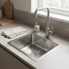 Pure.Sink Elite Steel Pure kitchen faucet stainless steel PS8010-02